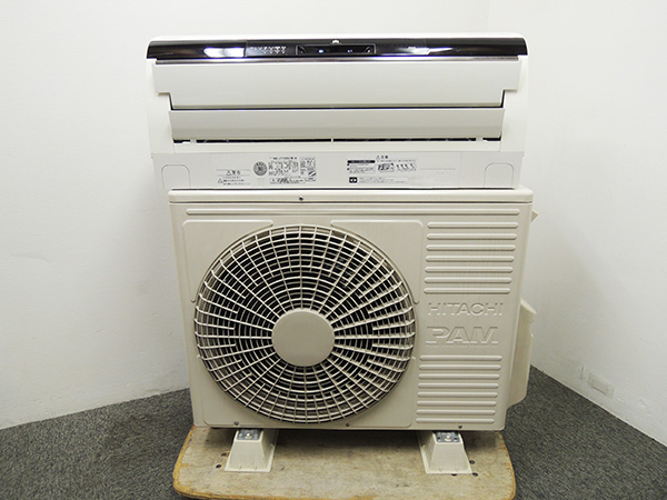 冷暖房/空調 エアコン HITACHI/日立 ルームエアコン ステンレス・クリーン 白くまくん RAS 