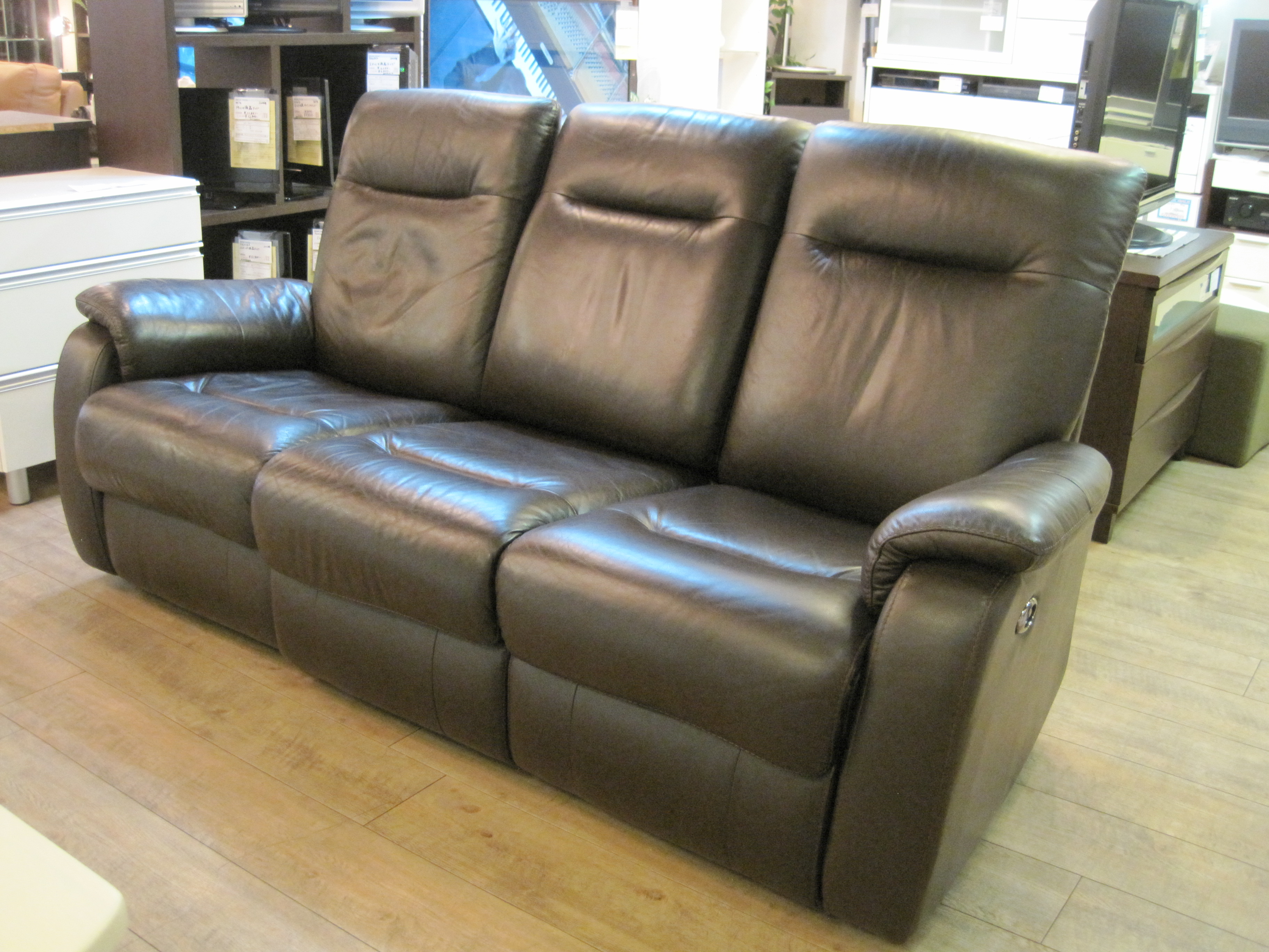 M103電動リクライニングソファ 大塚家具製 幅1980mm 電動