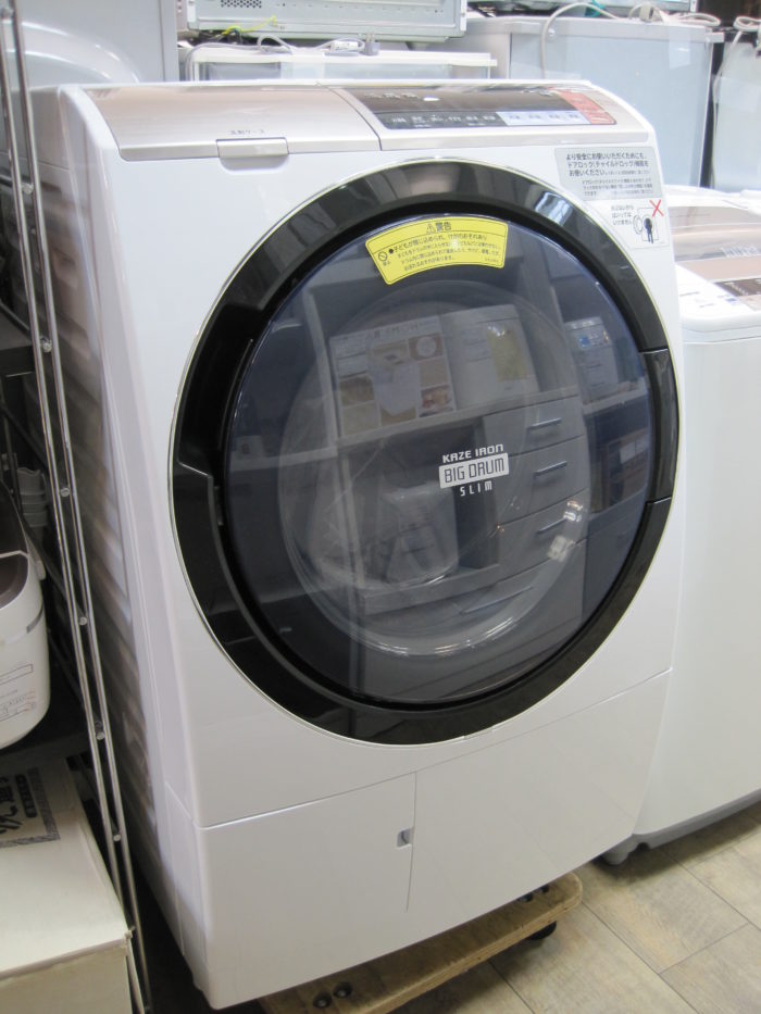 Hitachi 日立 11 6kg ドラム式洗濯乾燥機 Sv110b 17年製 買取しました 愛知と岐阜のリサイクルショップ 再良市場