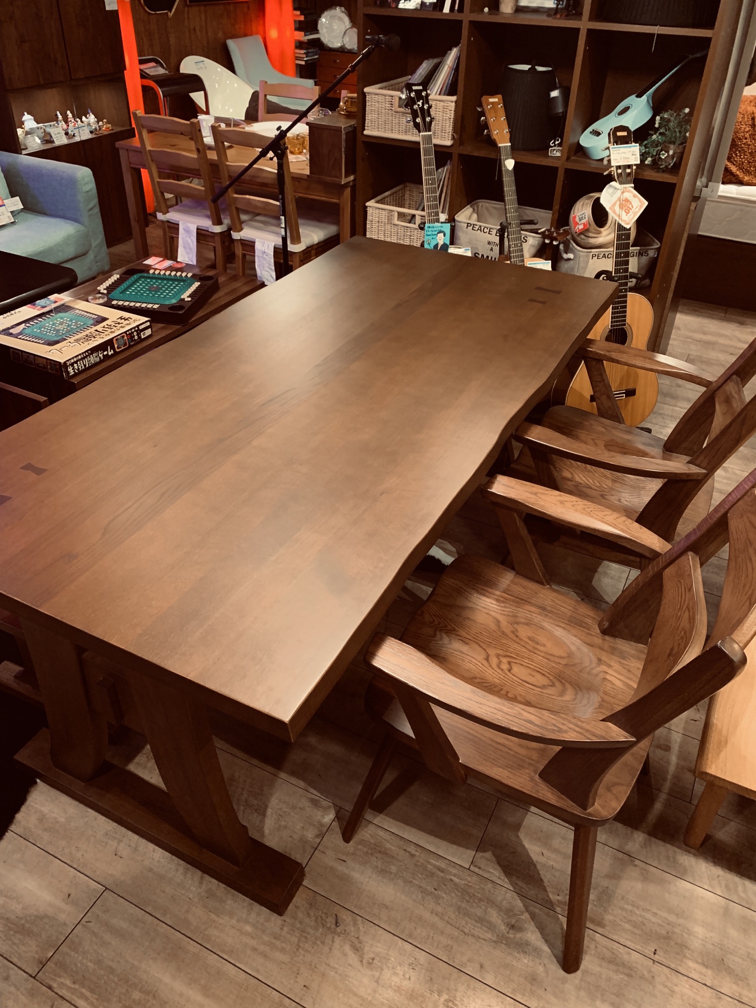 桜瑪瑙 第一産業高山本店 ダイニングベンチ ガイア GA-DB1-120-O
