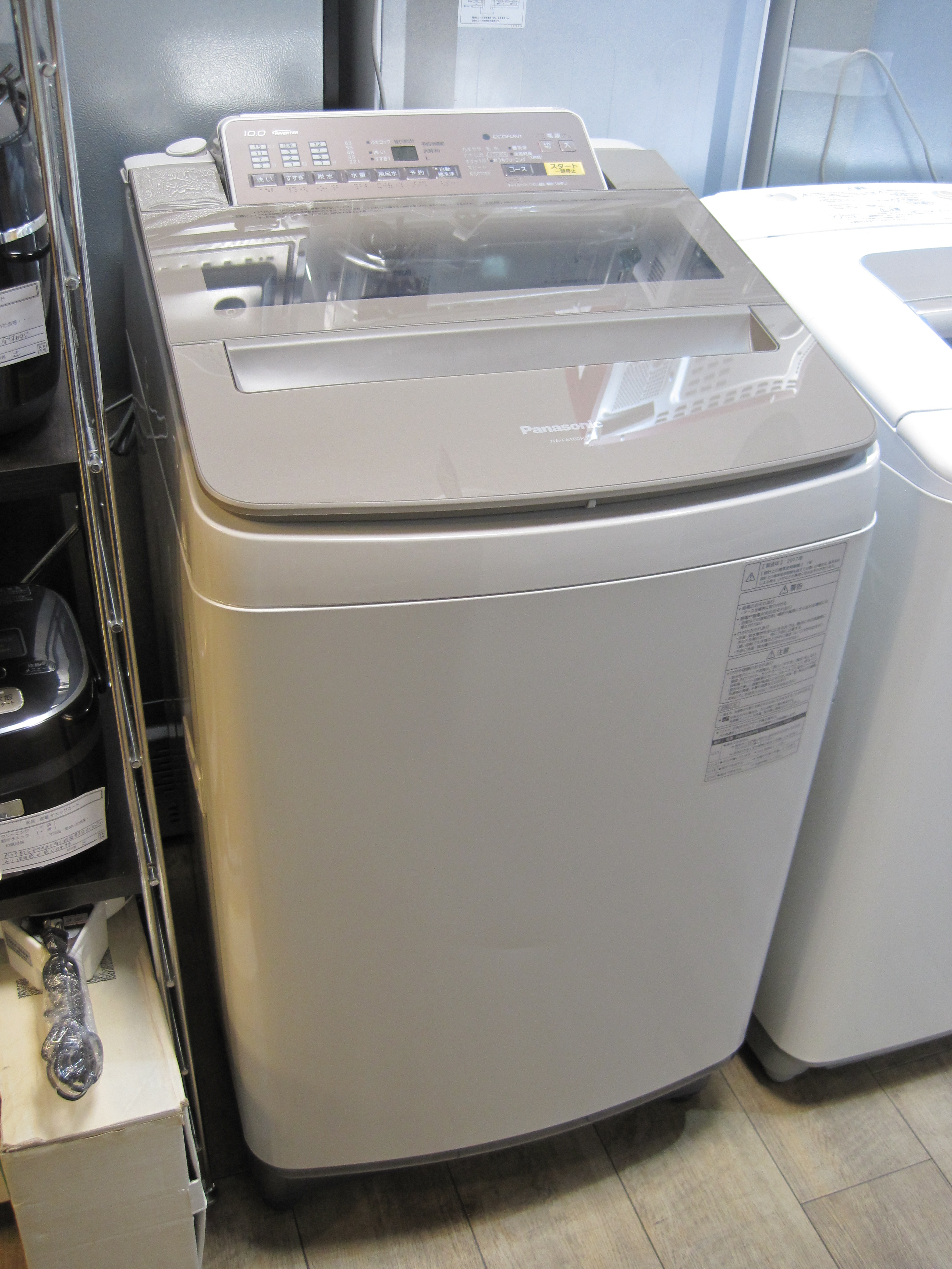 Panasonic(パナソニック) 10㎏/全自動洗濯機(NA-FA100H3) インバーター 