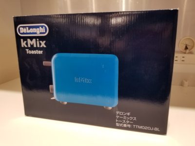 DeLonghi KMix ポップアップトースター TTM020J-BL