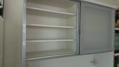 松田　家具　食器棚　レンジ台