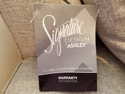 ASHLEY 3Pソファ