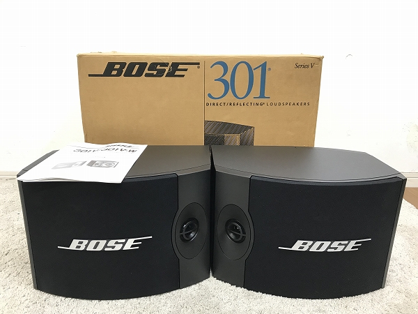 29232円 人気を誇る Bose 301 Series V Direct Reflecting speakers ブックシェルフスピーカー 2台1組 ブラック