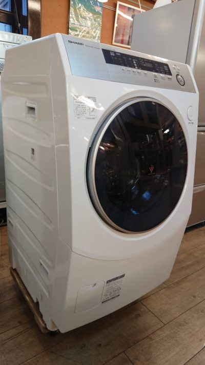 SHARP　シャープ　ドラム式洗濯乾燥機　10/6㎏　2018年製