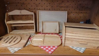 木製　雑貨　食器　キッチン用品　ブレッドケース　鍋敷き