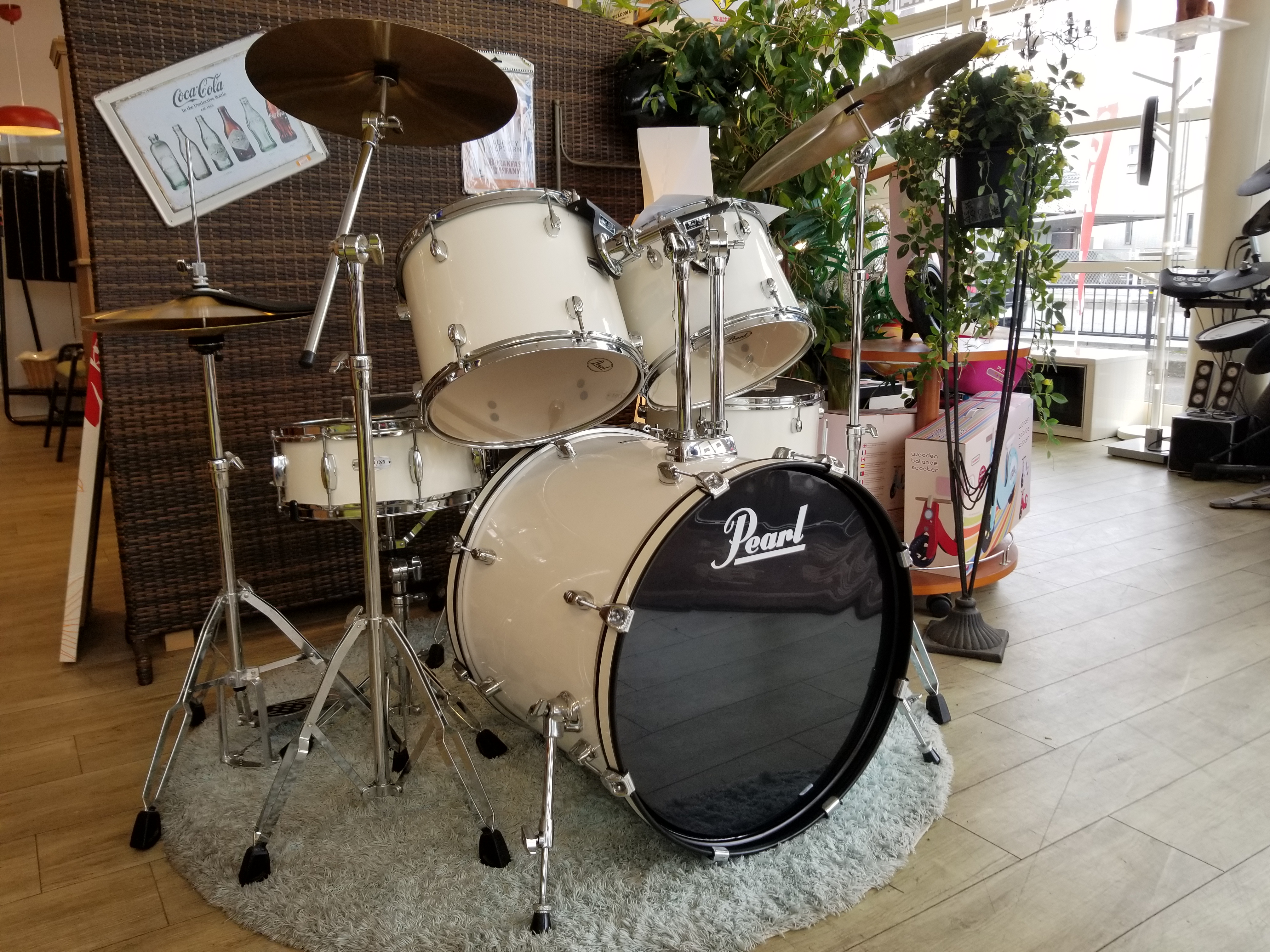 Pearl/パール ドラムセット FORUM FZシリーズ FZ725 C-CX ピュア