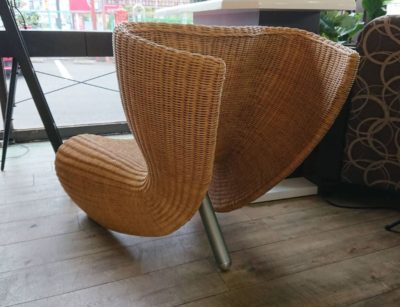 idee　wicker chair　ウィッカー　チェア　デザイナーズ家具　オシャレ　椅子　パーソナルチェア