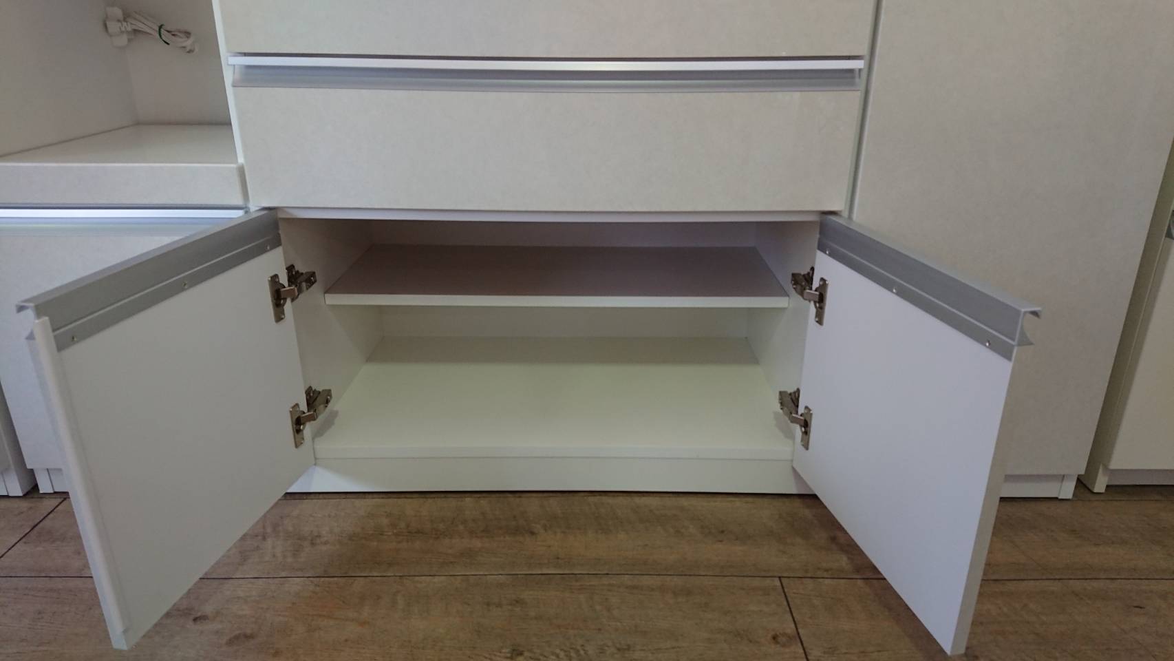 松田家具 レンジボード 食器棚 日本製 幅 キッチンボード 買取