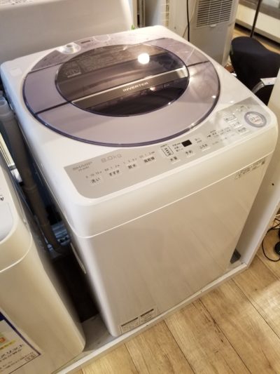 SHARP 8.0K 全自動洗濯機 ES-GV8C　