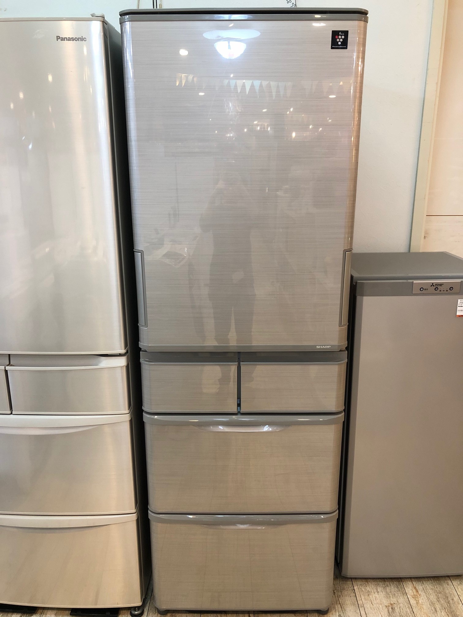 SHARP/シャープ 2016年製 412L冷蔵庫（SJ-PW42B-S）買取しました。 | 愛知と岐阜のリサイクルショップ 再良市場