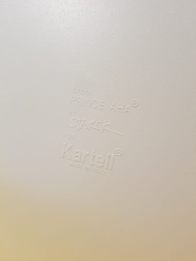 Kartell　PRINCE AHA　プリンスアハ　ライトイエロー