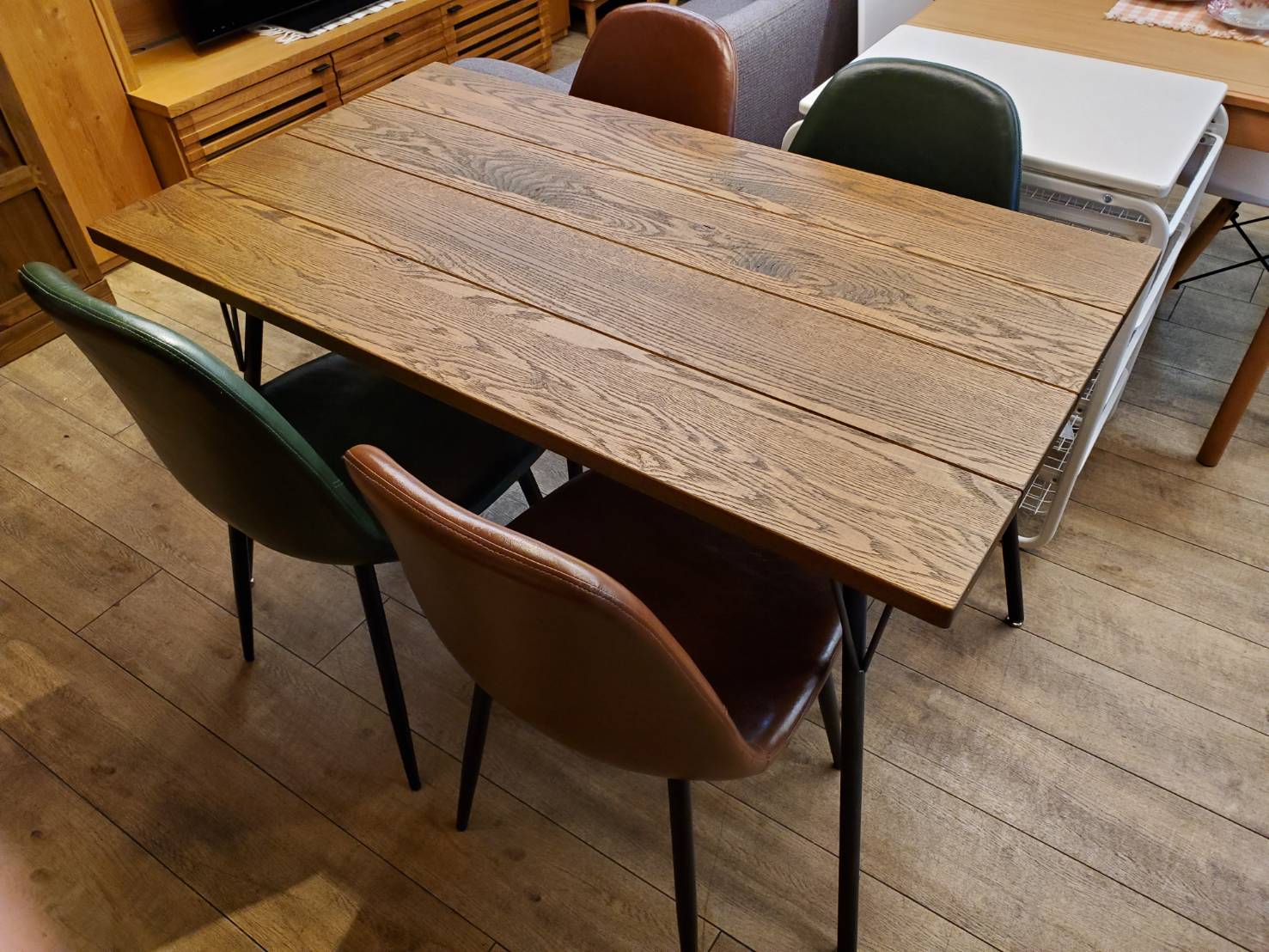 古材鉄サイズジャーナルスタンダードファニチャー　テーブル