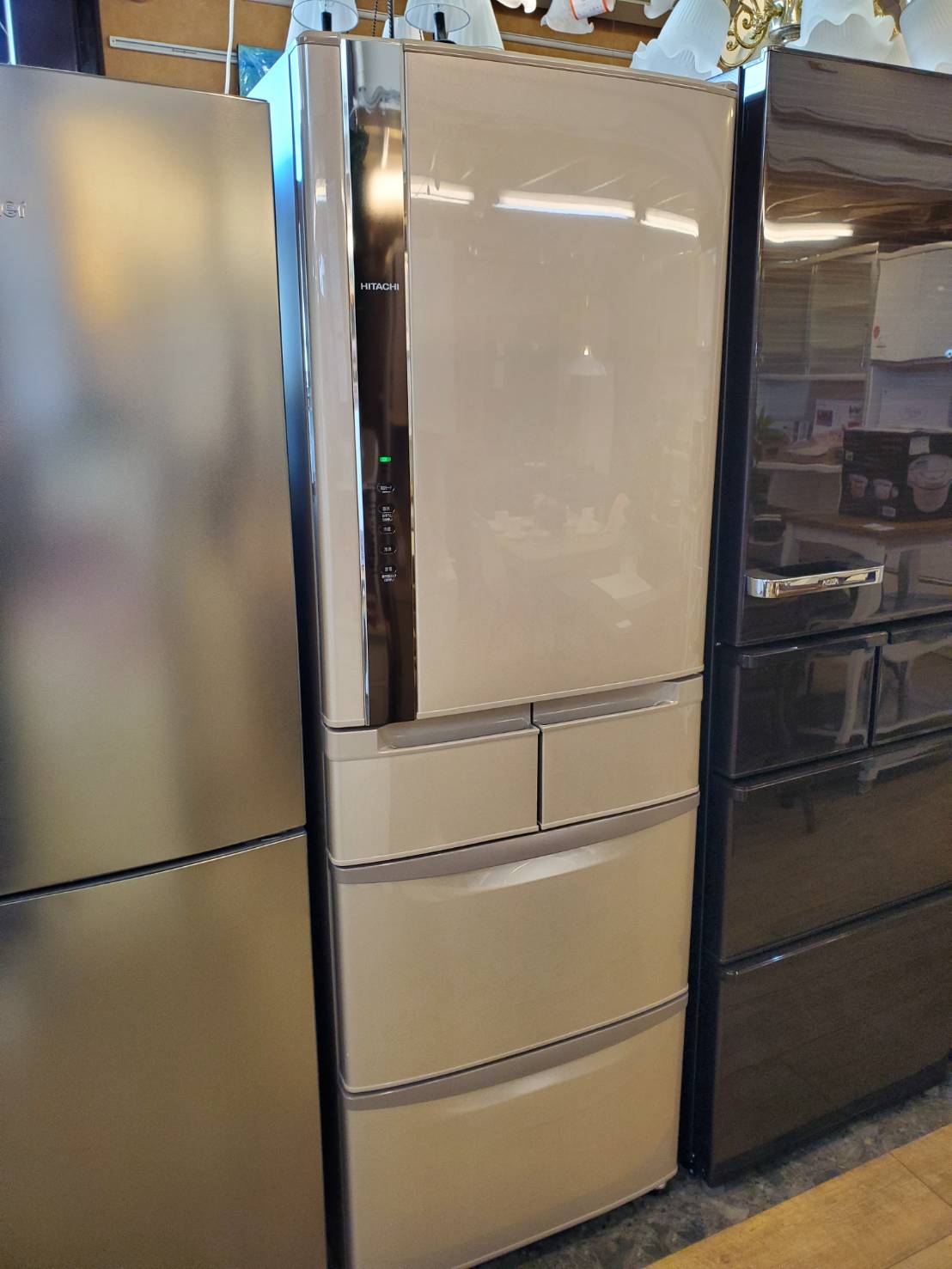 ☆HITACHI 日立 401L 5ドア冷蔵庫 2018年製 ビッグ＆スリム 大型 冷凍 
