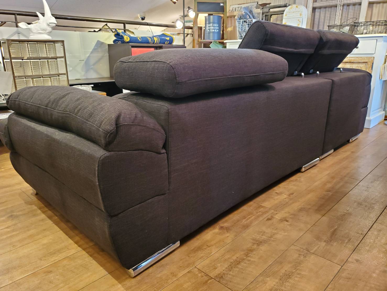 ☆アウトレット品 新品 未使用品 カウチソファ 可動式 ヘッドレスト 