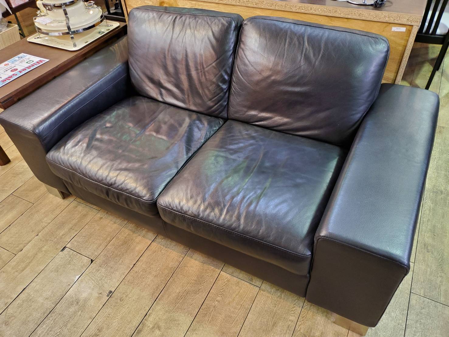 ☆Italsofa イタルソファ 2シーターソファ 本革張り NATUZZI ナツッジ 