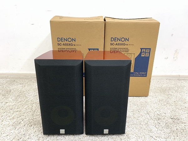 DENON（デノン）ブックシェルフ型スピーカーシステム ペア SC-A55XG