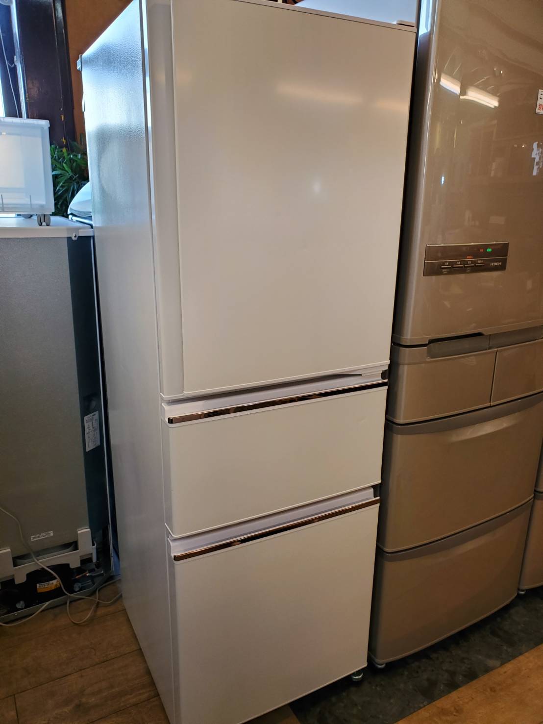 ☆MITSUBISHI 三菱 272L 3ドア冷蔵庫 2019年製 コンパクト 冷凍冷蔵庫 
