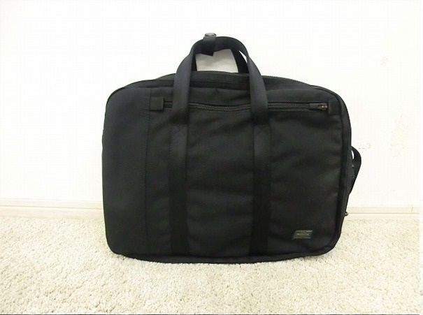 吉田カバン（YOSHIDA）PORTER（ポーター）TENSION（テンション）DAILY 3WAY BAG バッグ ブラック 買取しました