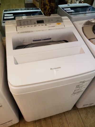 Panasonic　パナソニック　8.0㎏　洗濯機　2017年製　大容量　大きめ
