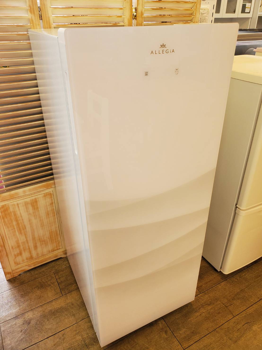 ☆ALLEGiA アレジア 150L 冷凍庫 冷蔵庫 2019年製 大容量 前開き 冷凍ストッカー 買取しました☆ | 愛知と岐阜のリサイクルショップ  再良市場