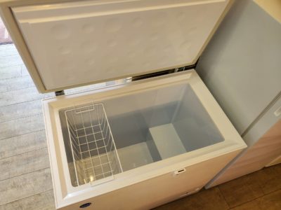 jcm　ジェイシーエム　大型冷凍庫　大容量冷凍庫　フリーザー　冷凍室　いっぱい冷凍　新しい　美品　キレイ