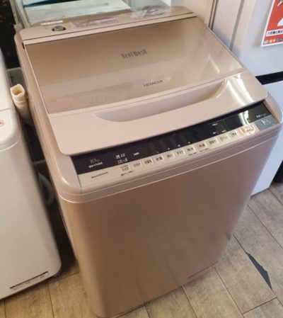HITACHI　日立　10㎏　洗濯機　2017年製　BEAT WASH　ビートウォッシュ　全自動電気洗濯機