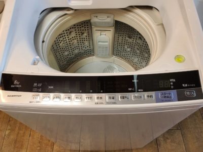 hitachi　日立　beat wash　ビートウオッシュ　8キロ　全自動洗濯機　2017年　洗濯機