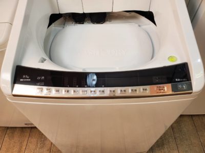 hitachi　日立　9.0㎏洗濯機　乾燥機能付き　9/5㎏　ビートウォッシュ　BEAT WASH　beat　wash　2017年