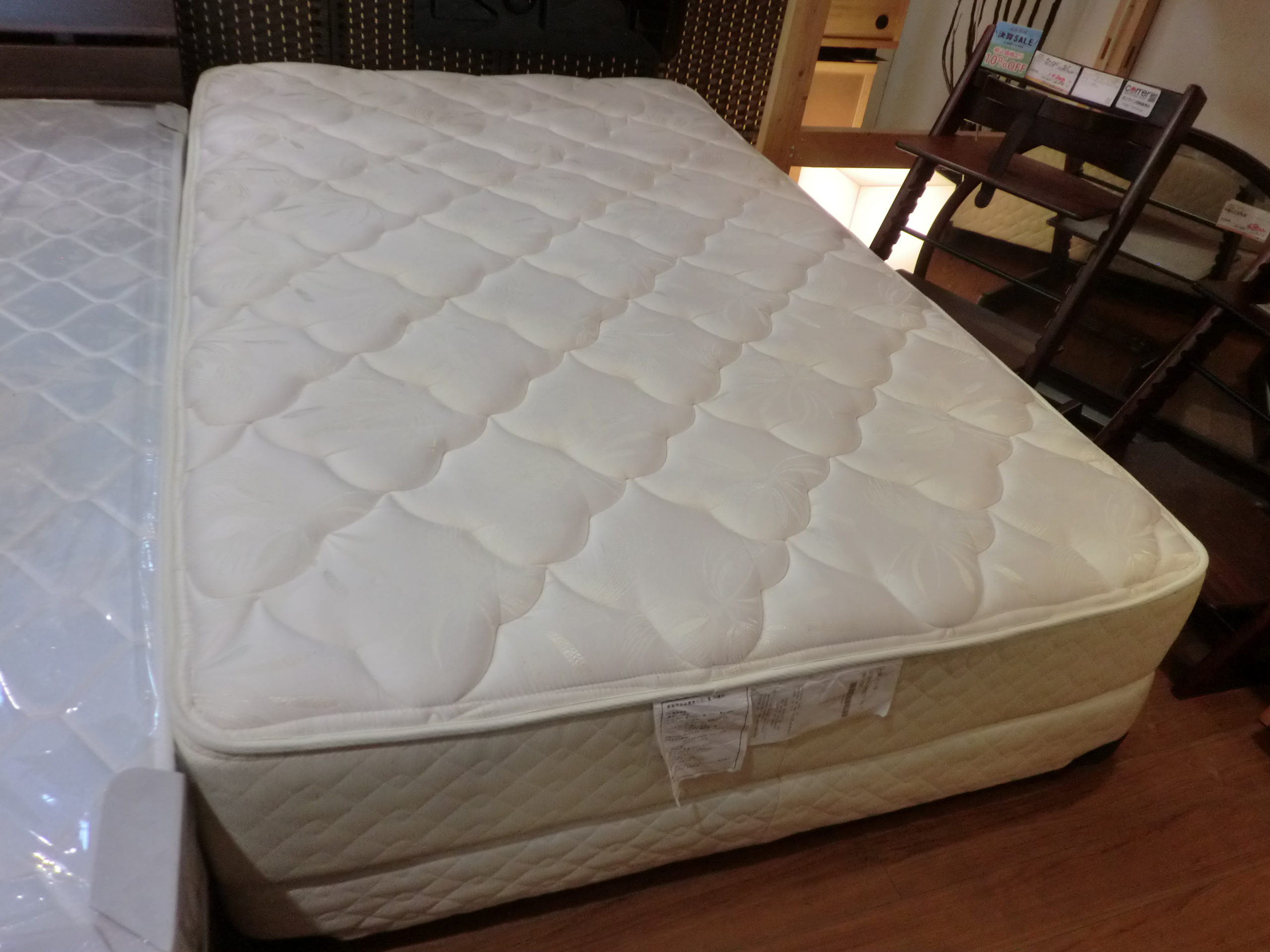 3月10日まで！大塚家具 セミダブルベッド レガリア キングズダウン