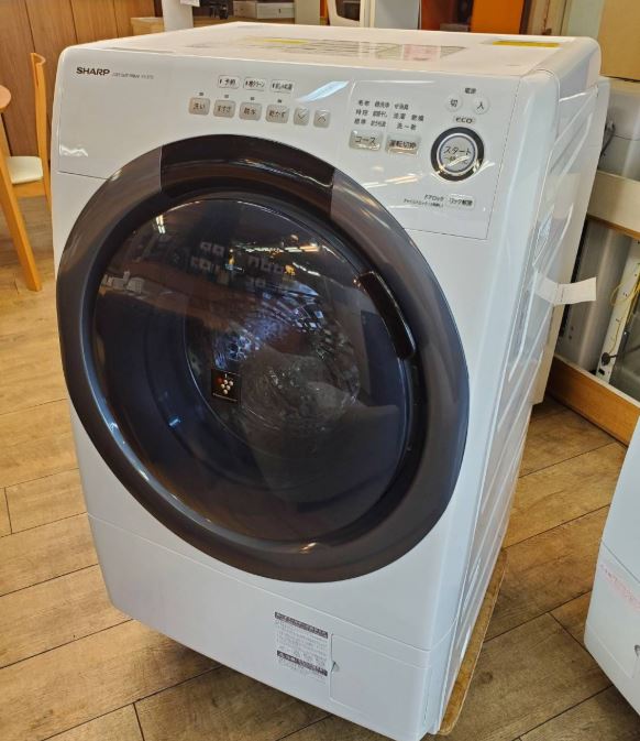 ☆SHARP シャープ 7.0/3.5㎏ ドラム式洗濯乾燥機 2019年製 コンパクト 左開き ドラム式電気洗濯乾燥機 買取しました☆ |  愛知と岐阜のリサイクルショップ 再良市場