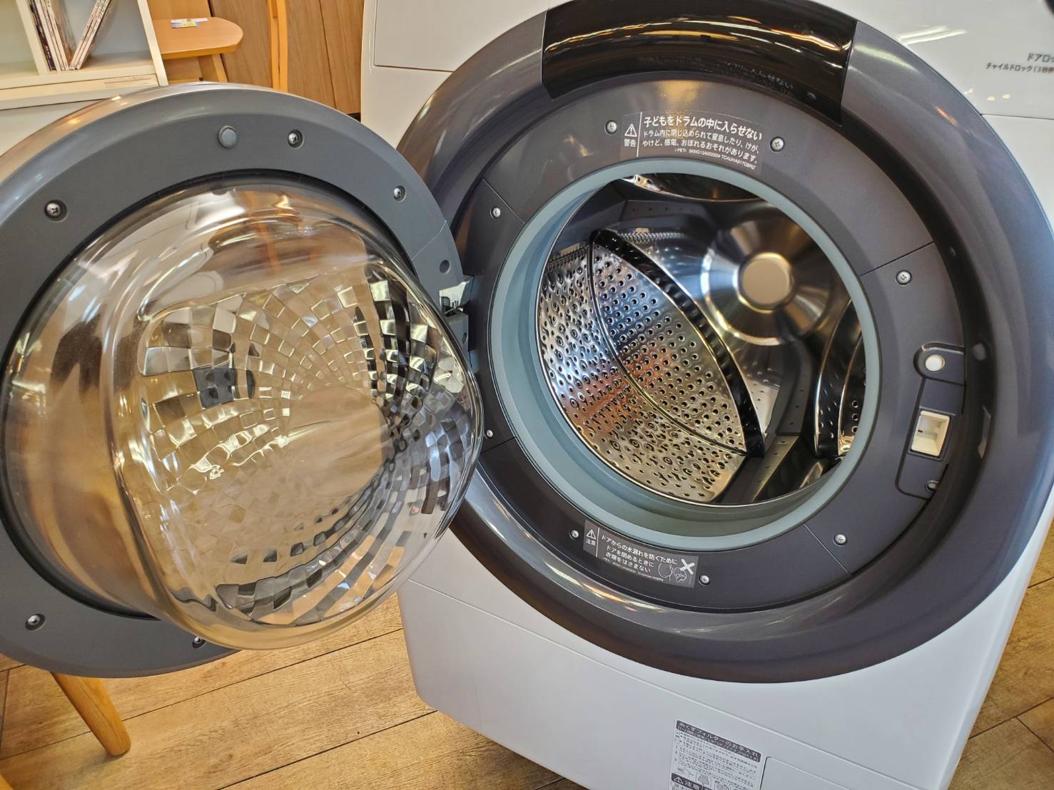 引取限定  シャープ  ドラム式洗濯乾燥機 左開き