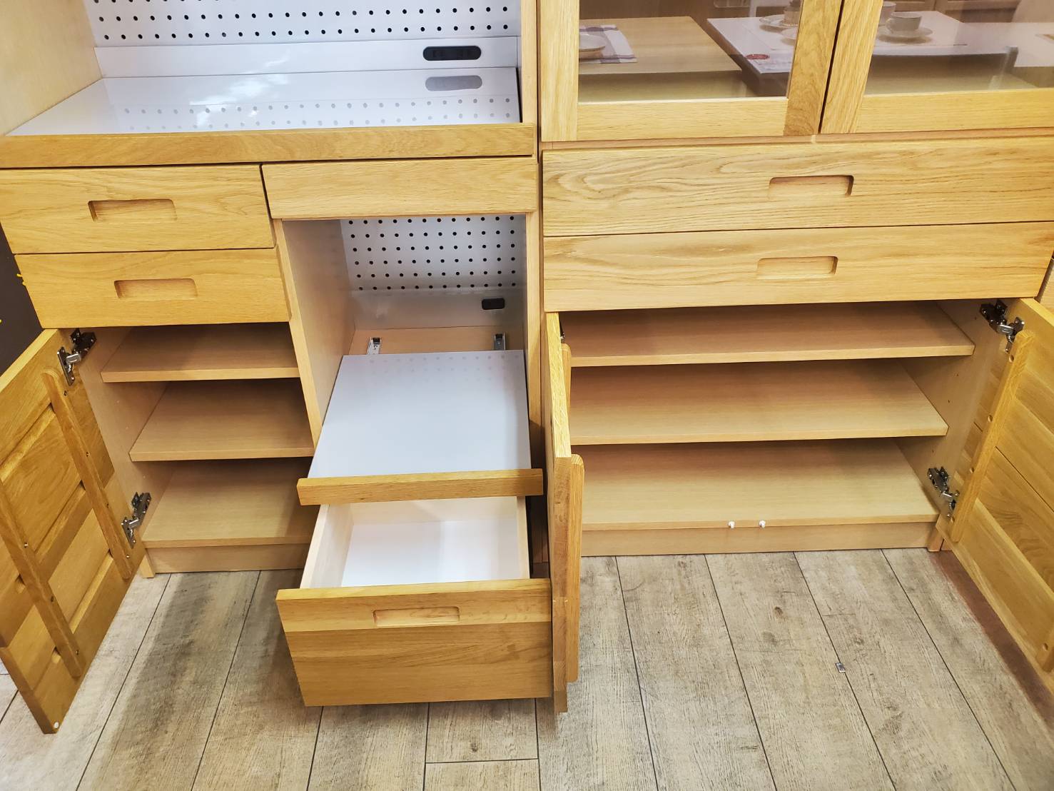 ☆unico ウニコ HUTTE ヒュッテシリーズ レンジボード カップボード  