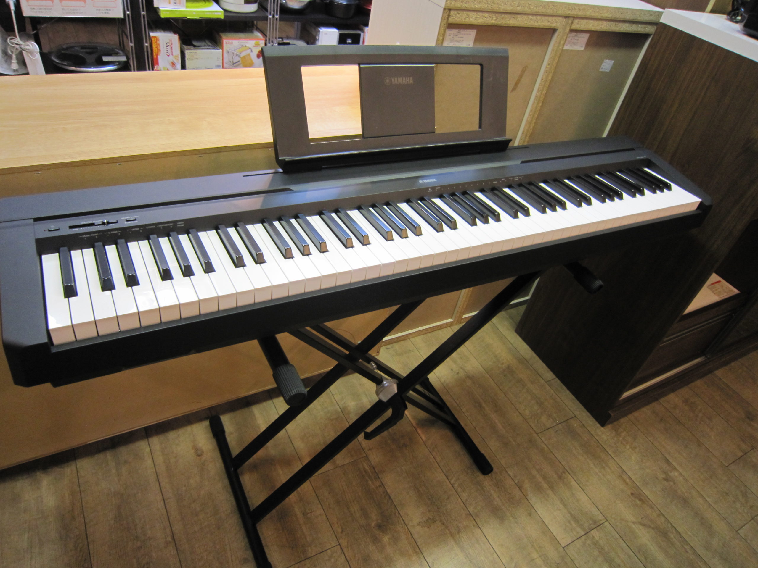 YAMAHA ヤマハ 電子ピアノ 2018年製 P-45 Pシリーズ スタンド付属 買取