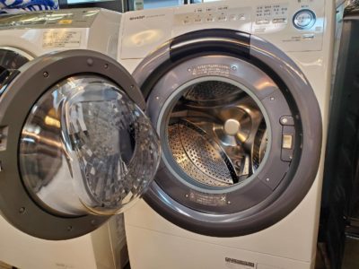 Sharp　シャープ　ドラム式洗濯機　洗濯機　乾燥機　2019年　ドラム式　7.0㎏　3.5㎏　コンパクトタイプ