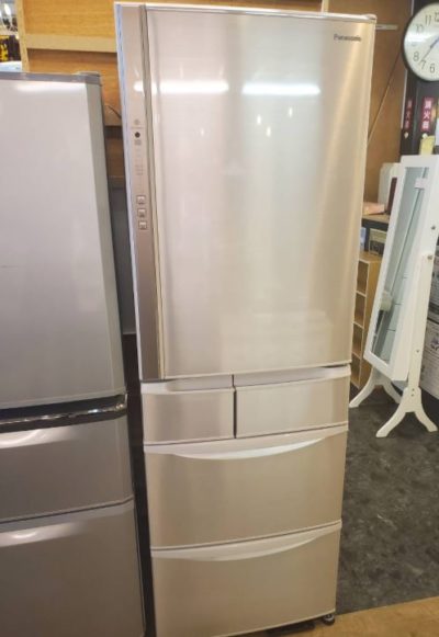Panasonic　パナソニック　406L　5ドア　冷蔵庫　2018年製　400L　大型　大きい　冷凍冷蔵庫