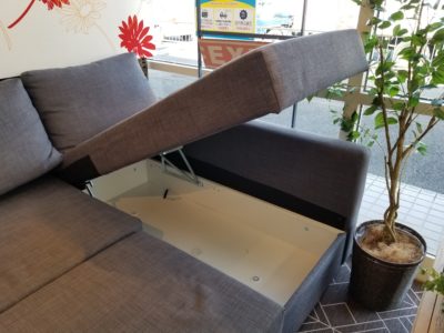 IKEA / イケア　FRIHETEN / フリーヘーテン　収納付き コーナーソファベッド