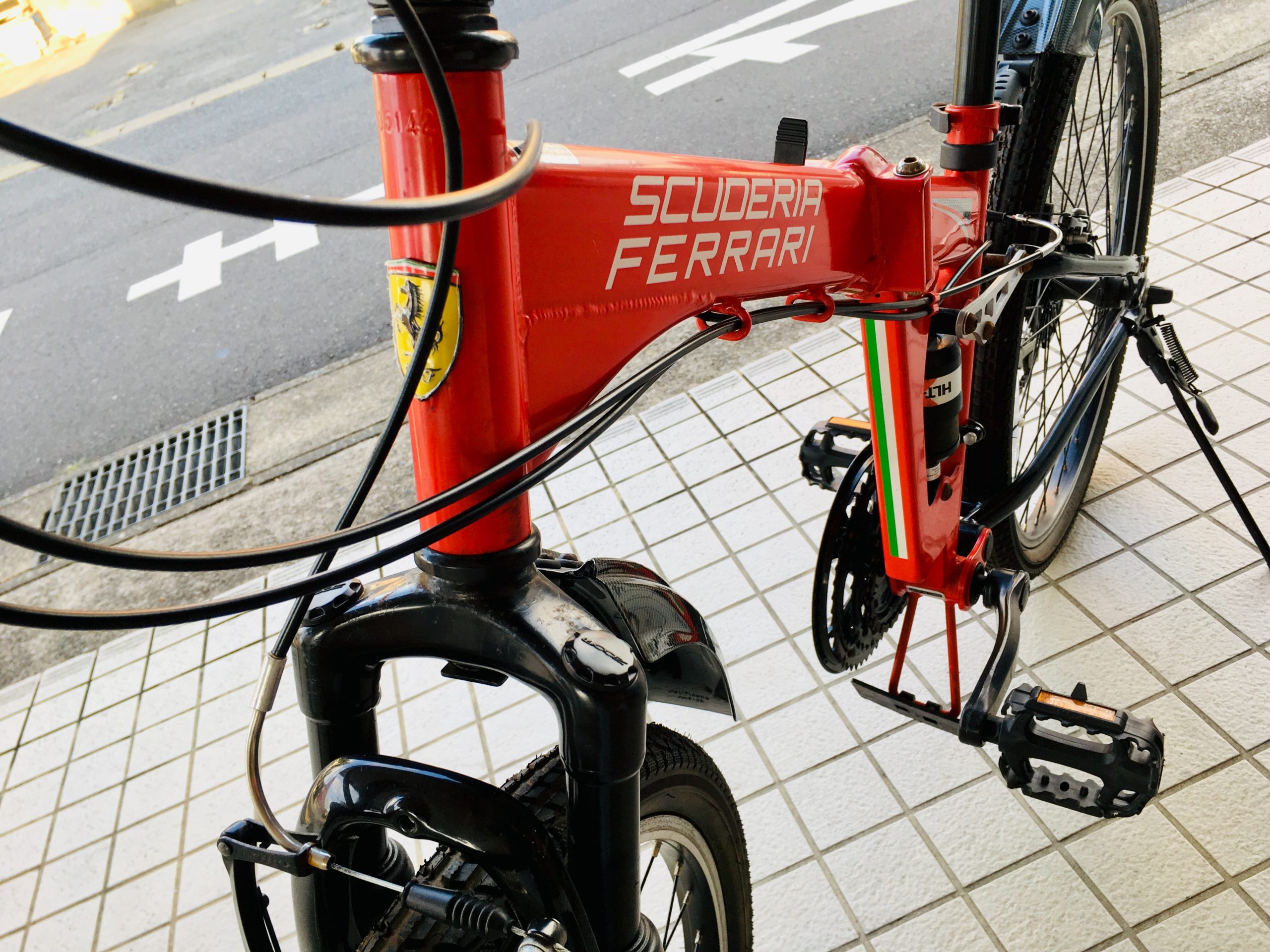 Ferrari(フェラーリ)＊折りたたみ自転車(26インチ)買取しました