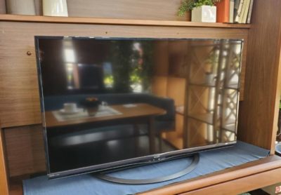 SHARP　シャープ　AQUOS　アクオス　45型液晶テレビ　45インチ液晶テレビ　45型テレビ　45インチテレビ　2019年製　新品　無線LAN　4Kチューナー　内蔵　外付けHDD　裏録　ネットフリックス　YouTube　ユーチューブ　大型テレビ　買い替え