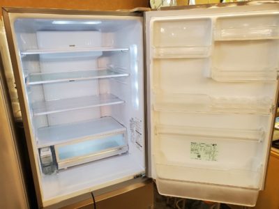 PANASONIC　パナソニック　406L冷蔵庫　5ドア冷蔵庫　2018年式　冷凍冷蔵庫　右開き　幅60cm　スリムタイプ