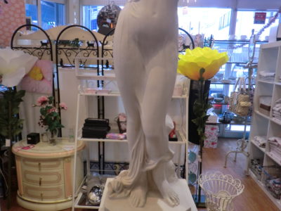Dal Torrione 美しい女性 裸婦像 オブジェ 彫刻 置物 石膏 全身像 買取