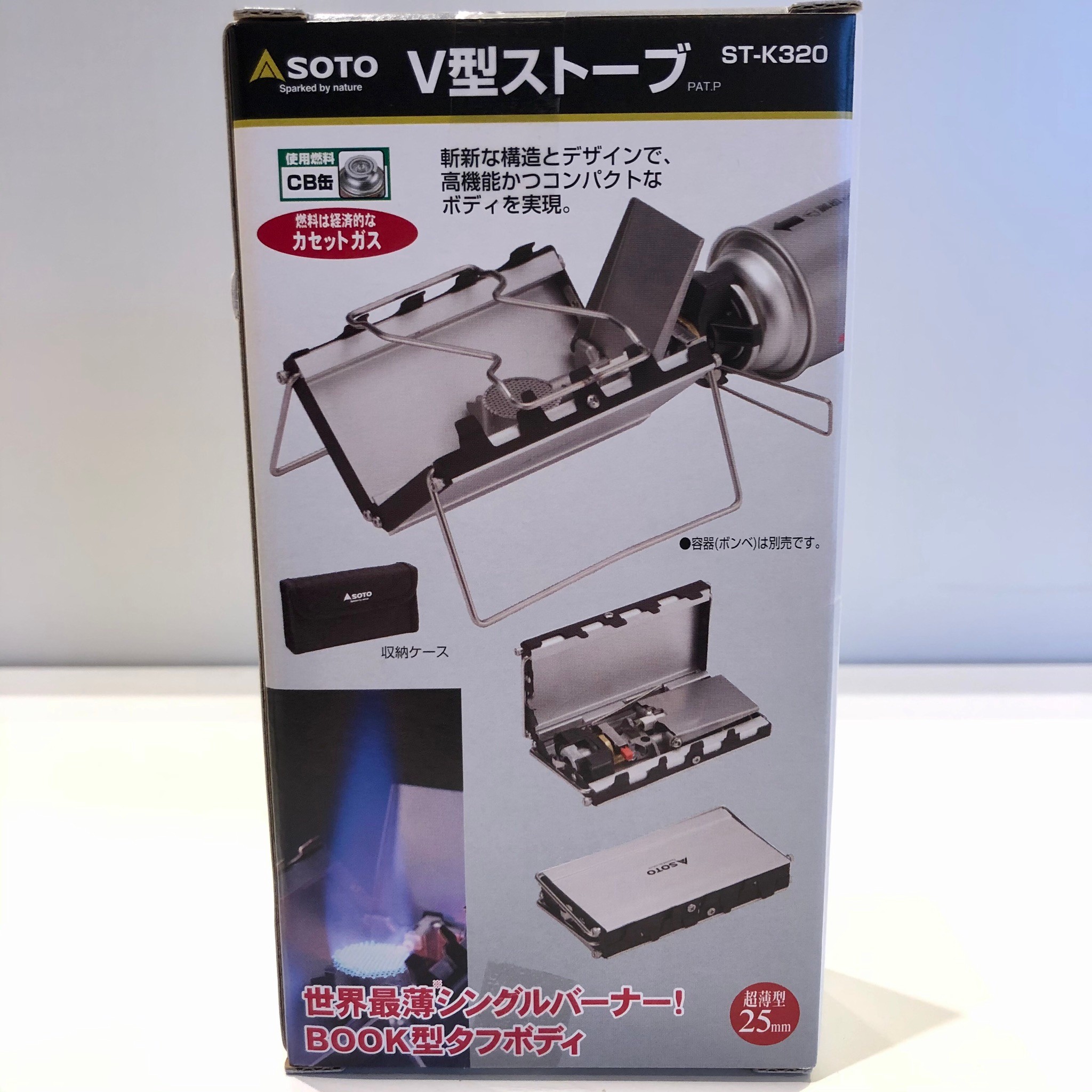 未使用品】 SOTO（ソト） Ｖ型ストーブ ST-K320 ／ シングルバーナー ...