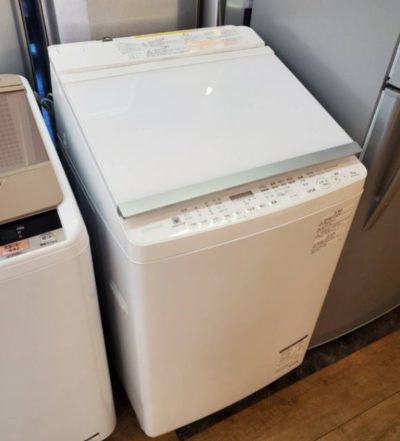 TOSHIBA　東芝　9.0㎏　5.0㎏　9.0/5.0㎏　洗濯乾燥機　2018年製　ZABOON　ザブーン　縦型　ウルトラファインバブル　温風　ホワイト　ガラストップ　強化ガラス　大容量　乾燥機付き　洗濯機