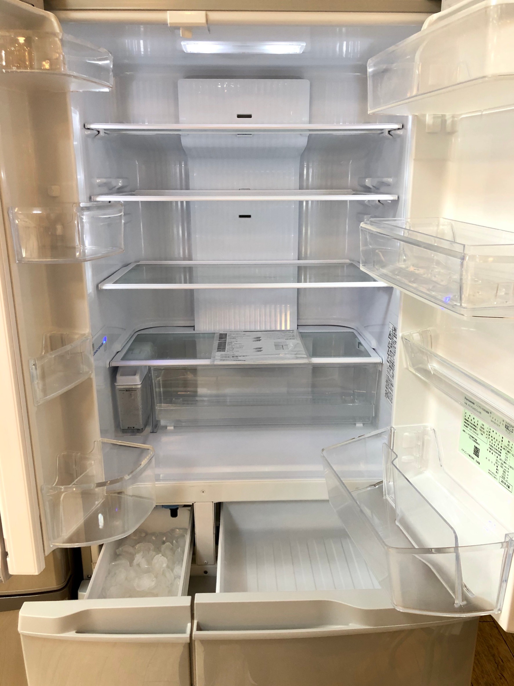 Panasonic / パナソニック 2018年製 451L 6ドア冷凍冷蔵庫（NR-FV45V3