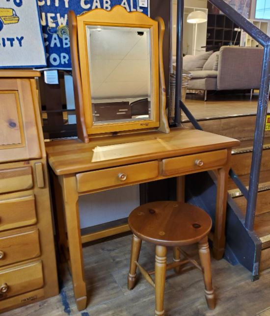 コスガ｜プロヴァンス/Provance ミラー付きチェスト 収納家具 パイン材カントリースタイル 幅131.5㎝ 引出し7杯で大容量 寝室の収納に