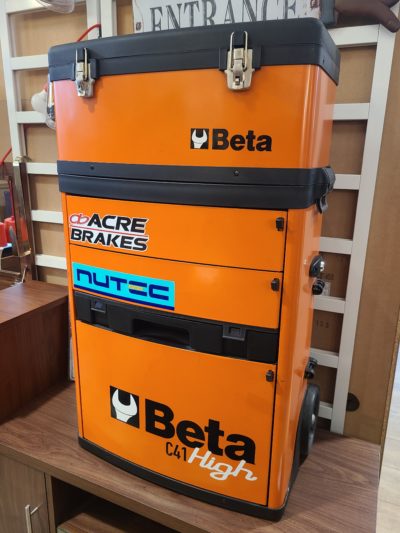 Beta / ベータ　ツールボックス　工具箱　ツールトローリー　C41H　オレンジ　キャリータイプ