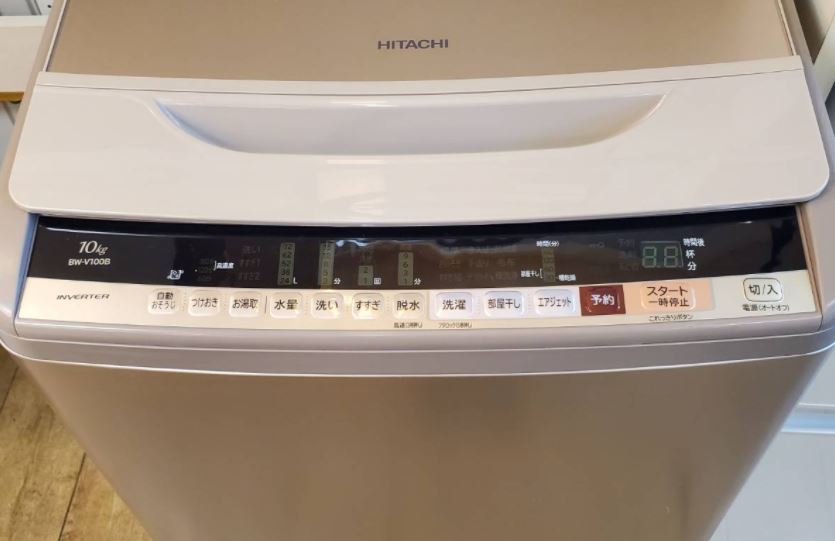 ☆HITACHI 日立 BAET WASH ビートウォッシュ 10.0㎏ 洗濯機 2017年製 大容量 ナイアガラビート洗浄 シャンパンカラー 縦型 全自動洗濯機 買取しました☆ | 愛知と