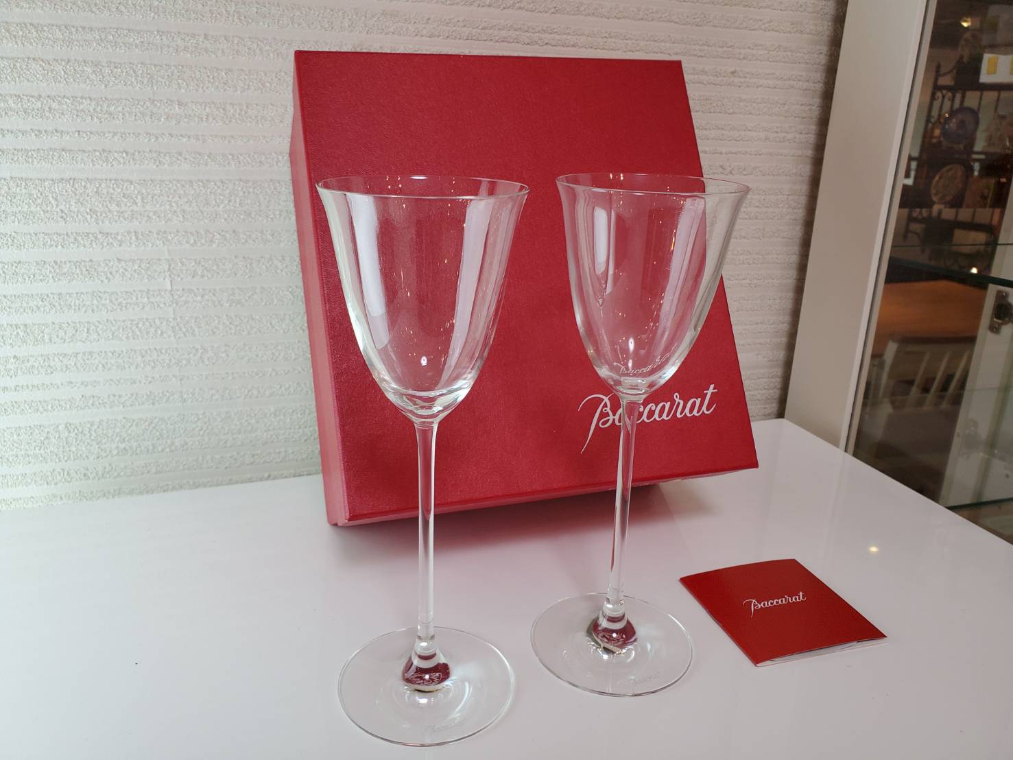 ☆Baccarat バカラ Fiora フィオラ ペアグラス ワイングラス 