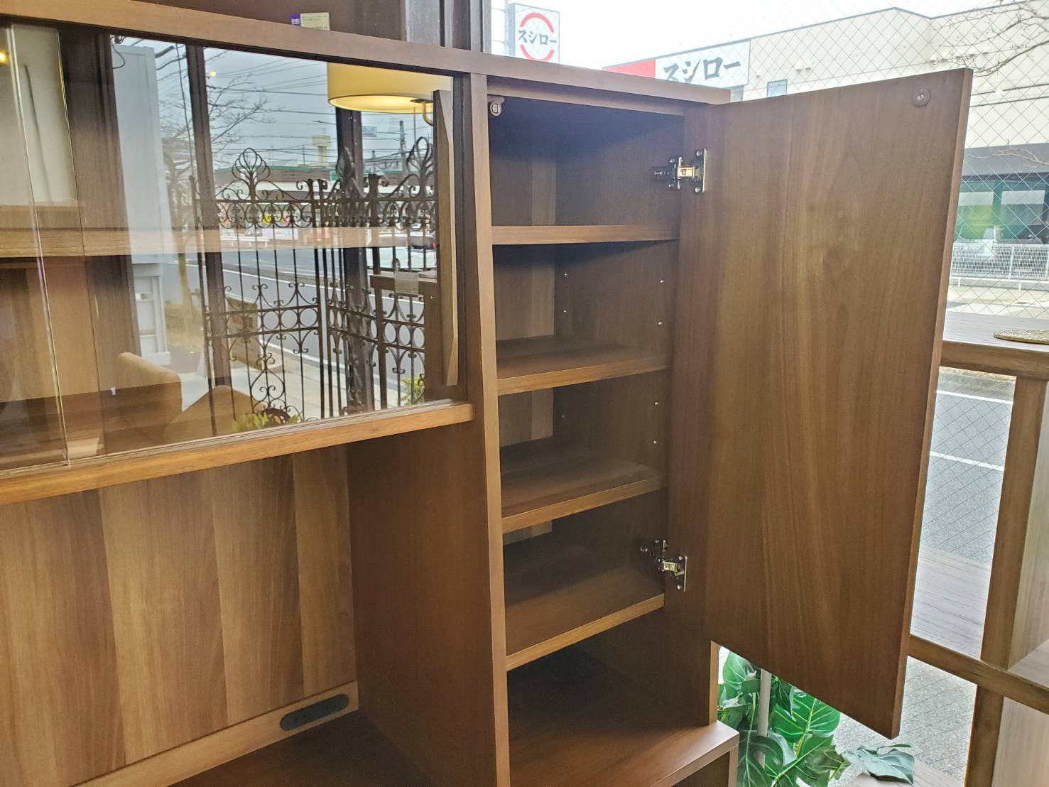 ☆unico ウニコ NORD ノルドシリーズ レンジボード ウォールナット  